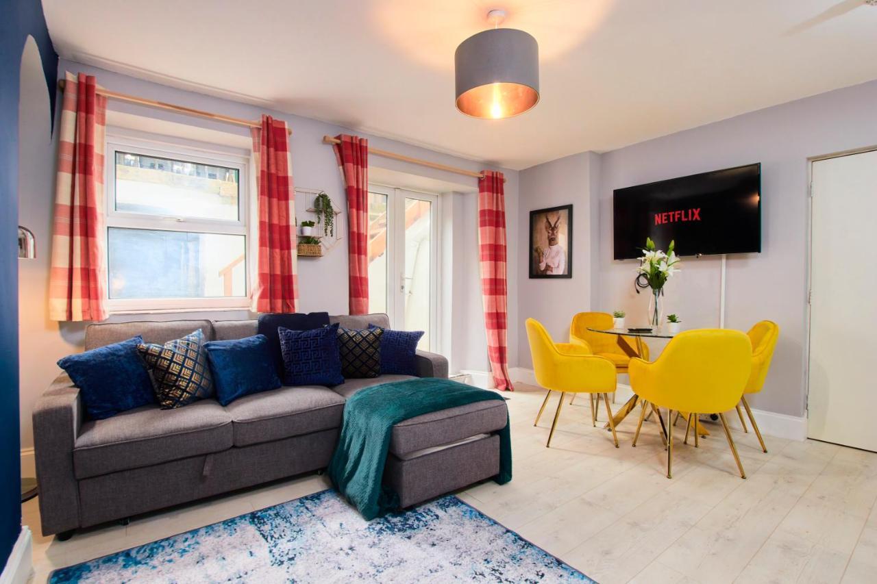 Stylish 2 BR in Clifton - Garden Appartement Bristol Buitenkant foto