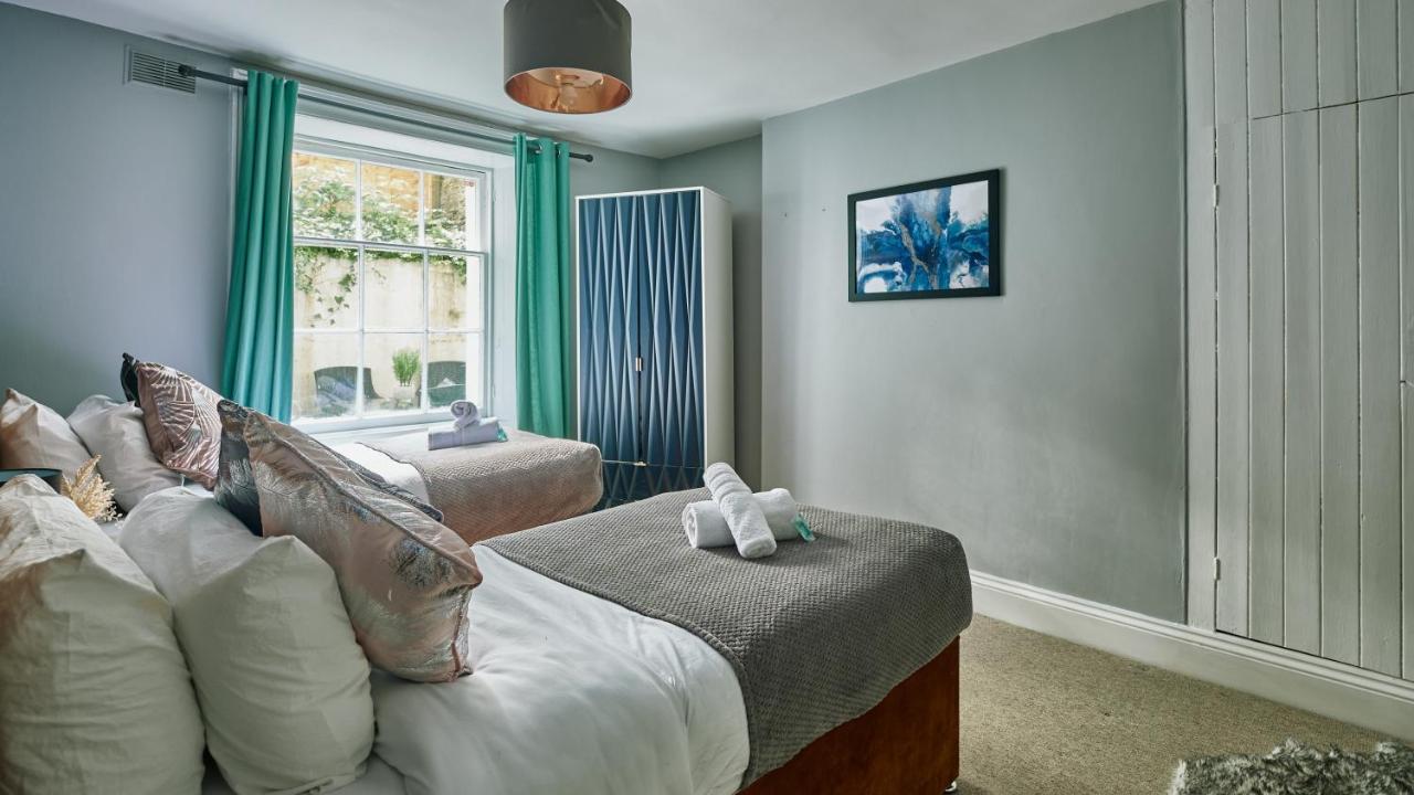 Stylish 2 BR in Clifton - Garden Appartement Bristol Buitenkant foto